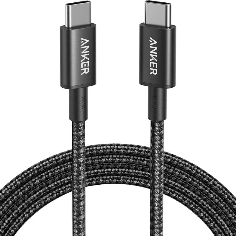 کابل تایپ-سی به تایپ-سی انکر Anker USB-C to USB-C Cable 6Ft 180CM مدل A8757 — تصویر ۲