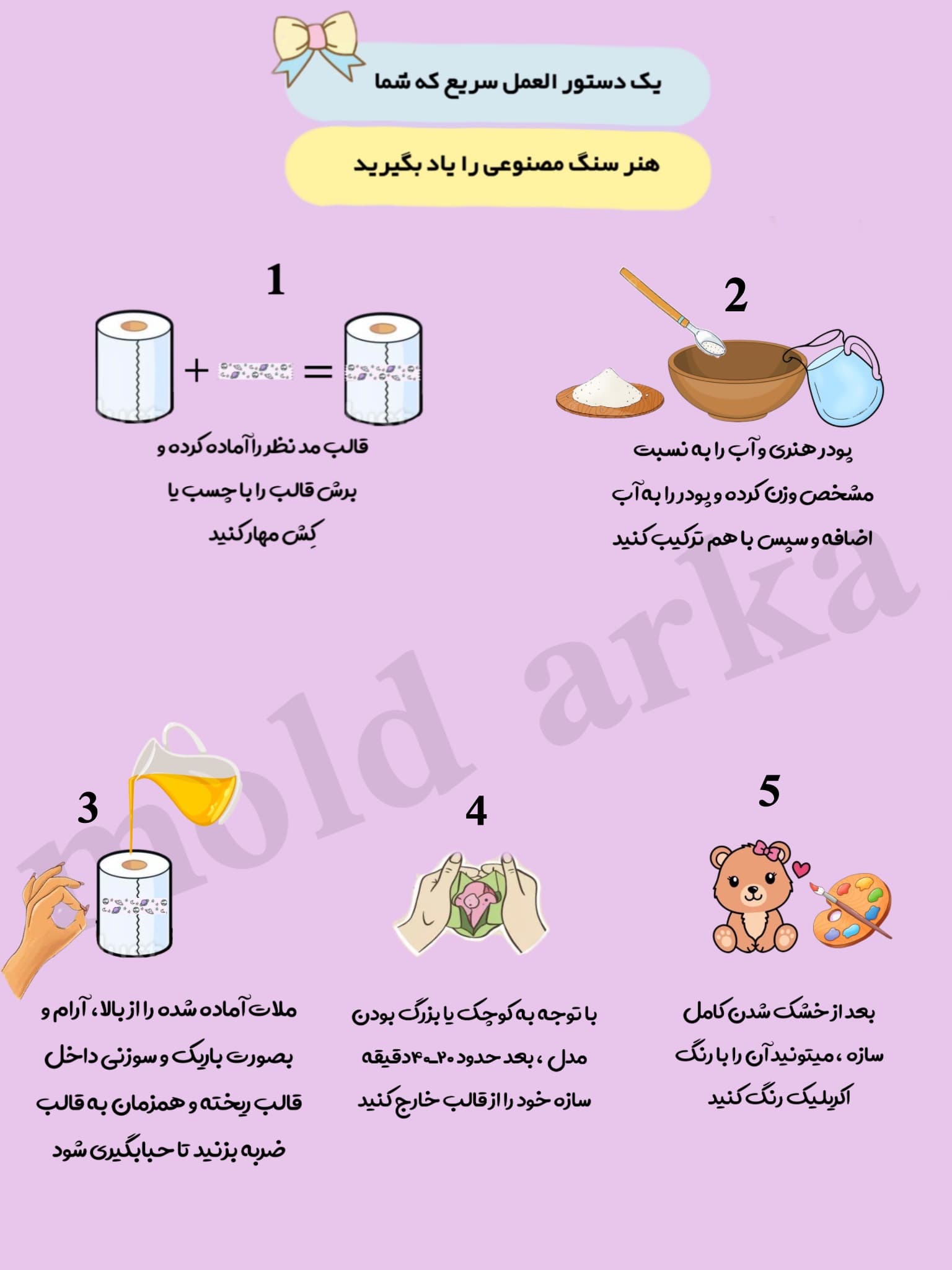 قالب سیلیکونی لی لی پوت کد۱ — تصویر ۴