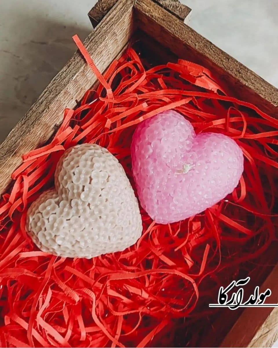 قالب سیلیکونی قلب گلدار ۱ — تصویر ۴