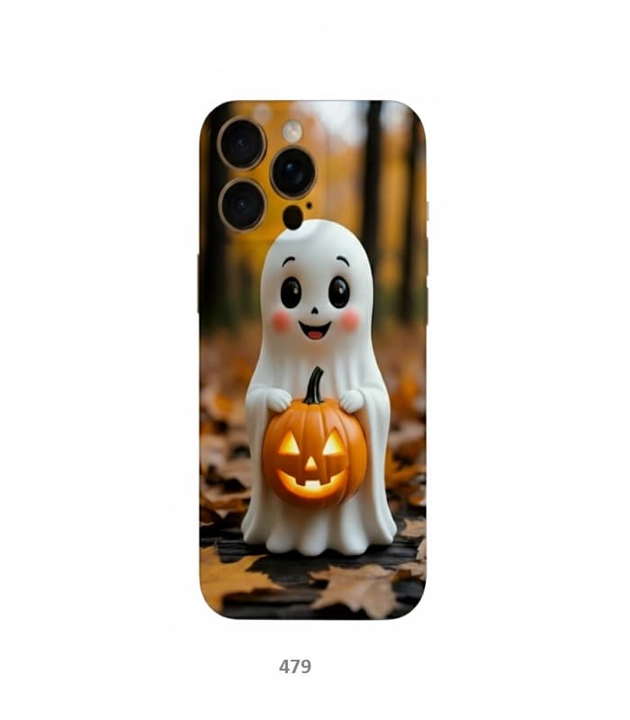 قاب گوشی مدل روح و کدوی بامزه 👻🎃 - نیوکیس شاپ