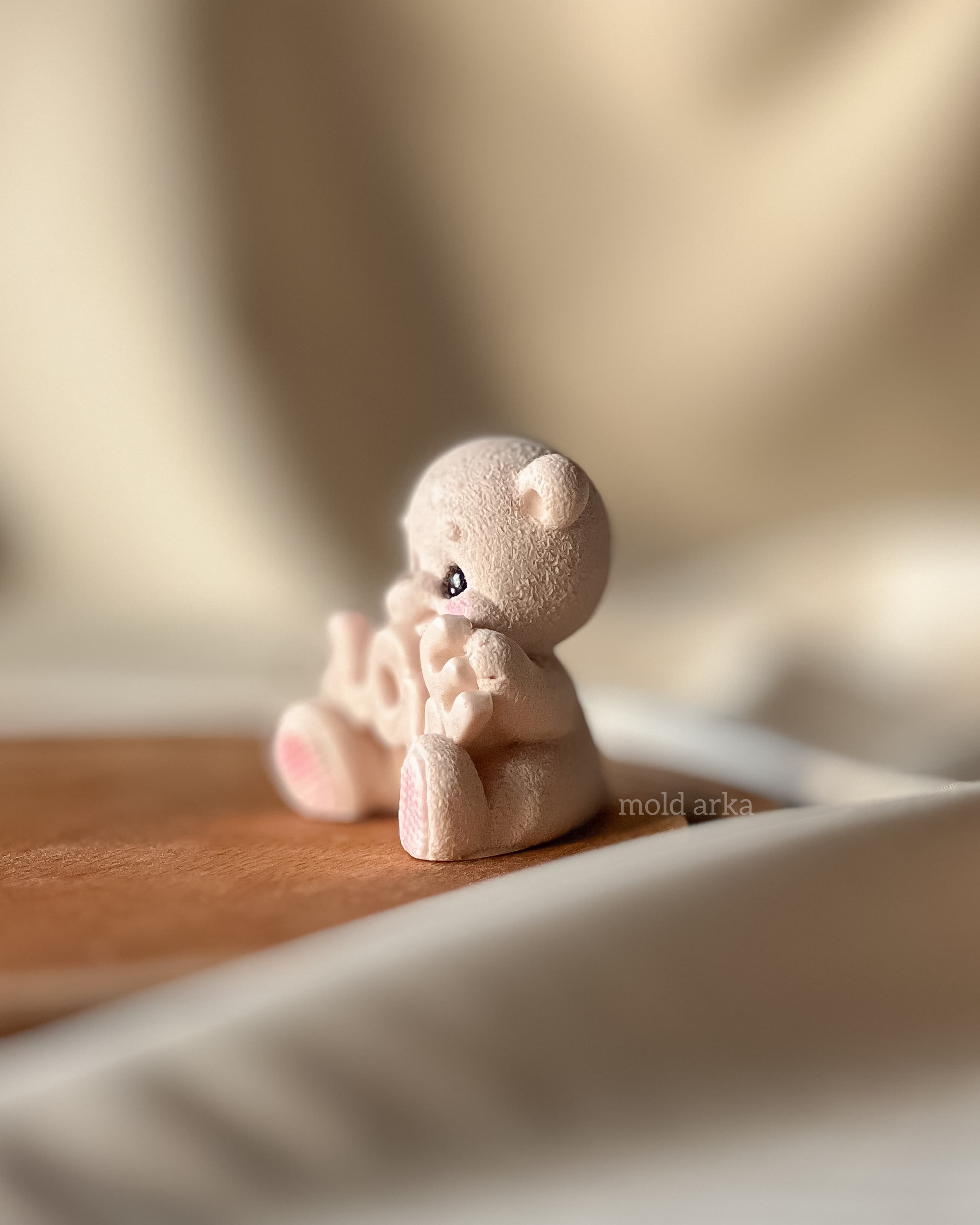 قالب سیلیکونی تدی love — تصویر ۲