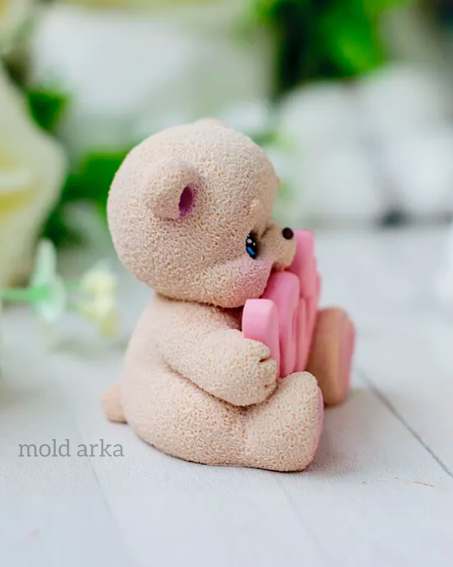 قالب سیلیکونی تدی love — تصویر ۶