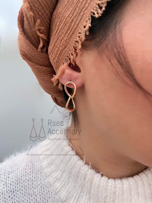 گوشواره دو حلقه ژوپینگ — تصویر ۲