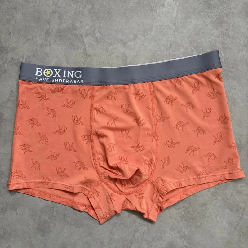 شورت مردانه پادار BOXING طرح شتر