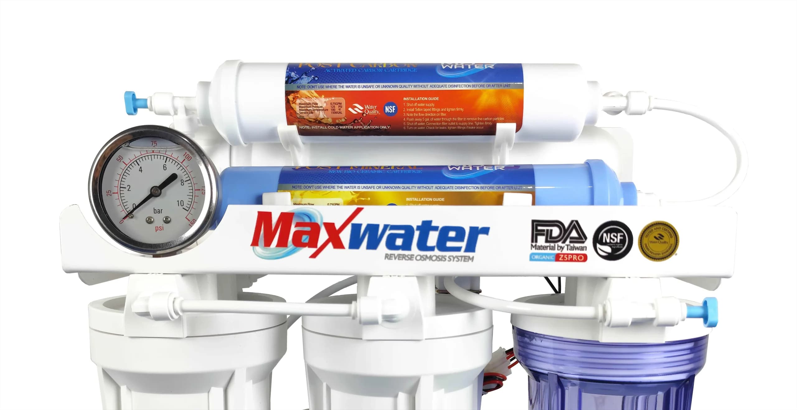 دستگاه تصفیه آب تمام تایوانی مکس واتر | Max Water — تصویر ۲