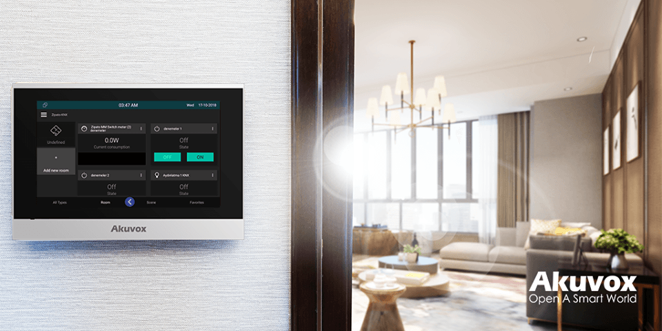 تاچ پنل هوشمند آکووکس مدل Akuvox Touch Panel C315w | C315w — تصویر ۳