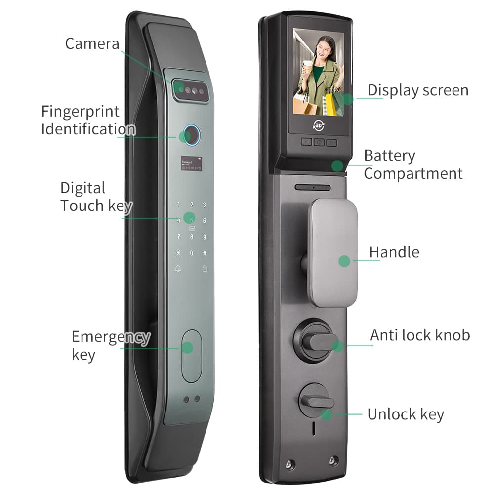 دستگیره دیجیتال هوم لاک HOME LOCK مدل F300 — تصویر ۴