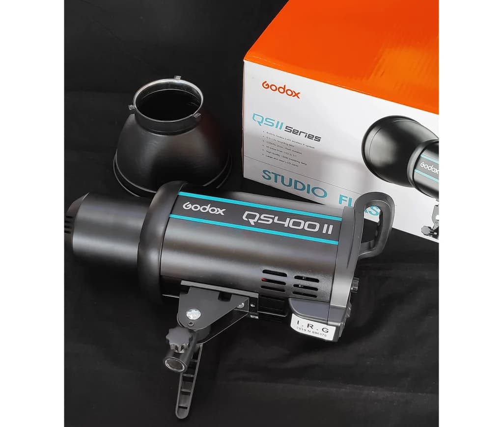 دو شاخه فلاش Godox QS 400 II دست دوم | نگاه شاپ — تصویر ۵
