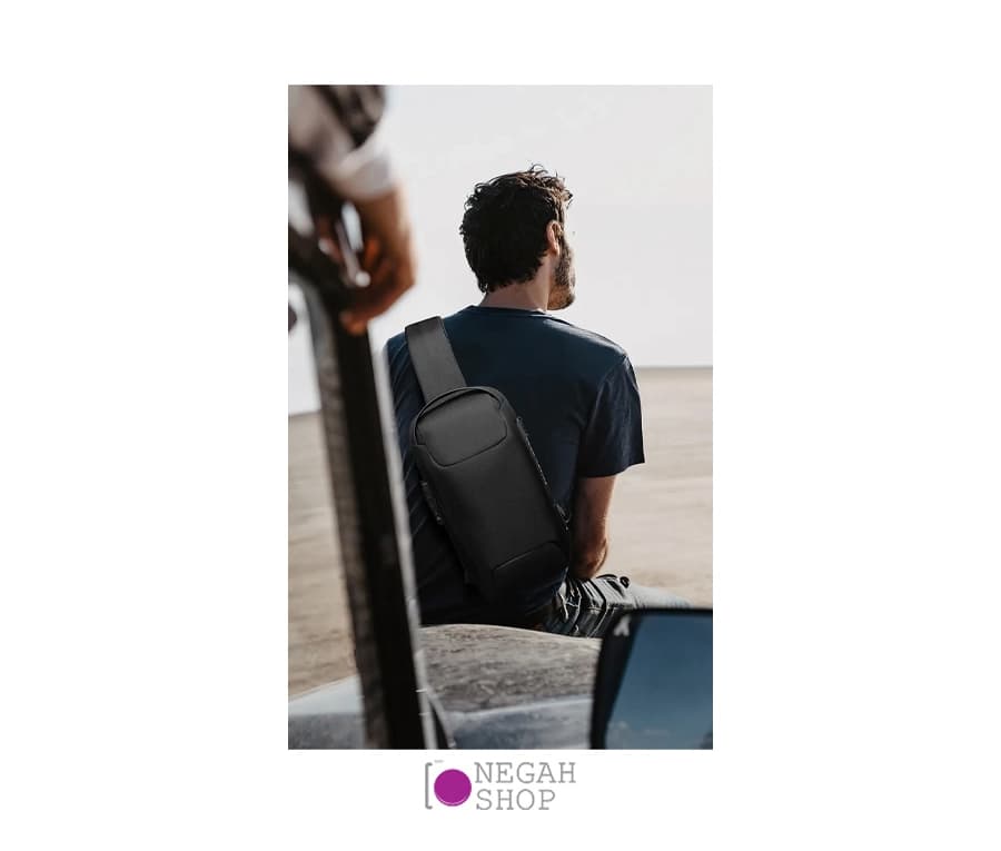 کیف کوله تک بند Bange 22085 قفل دار اصلی | نگاه شاپ — تصویر ۴
