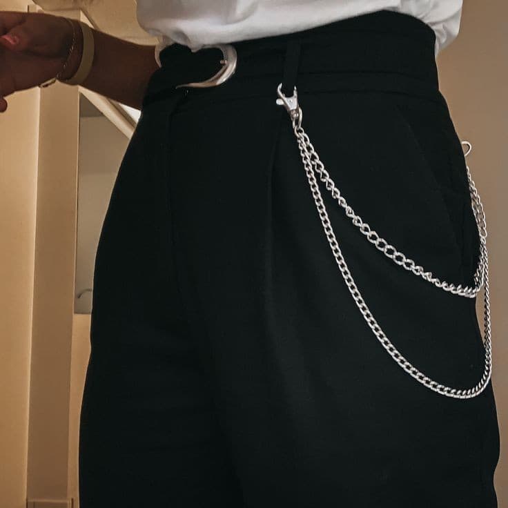 زنجیر شلوار دو لاین⛓️