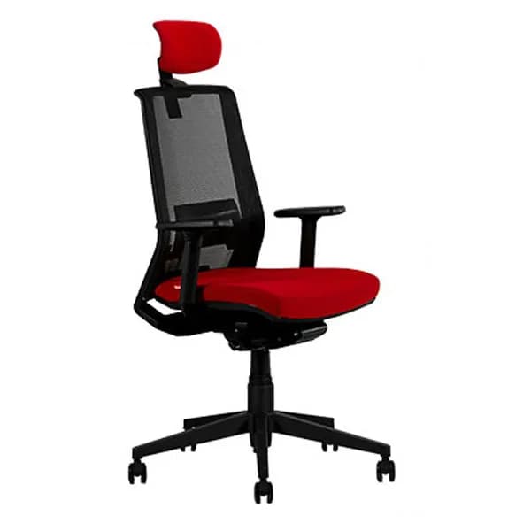 صندلی مدیریتی نیلپر مدل OCM 850 با پایه پلاستیکی