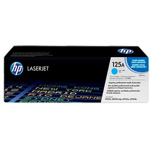 کارتریج لیزری آبی اچ پی مدل HP 125Aکارتریج اچ پی غیر اورجینال رنگ آبی HP 125A Cyan Laserjet Cartridge