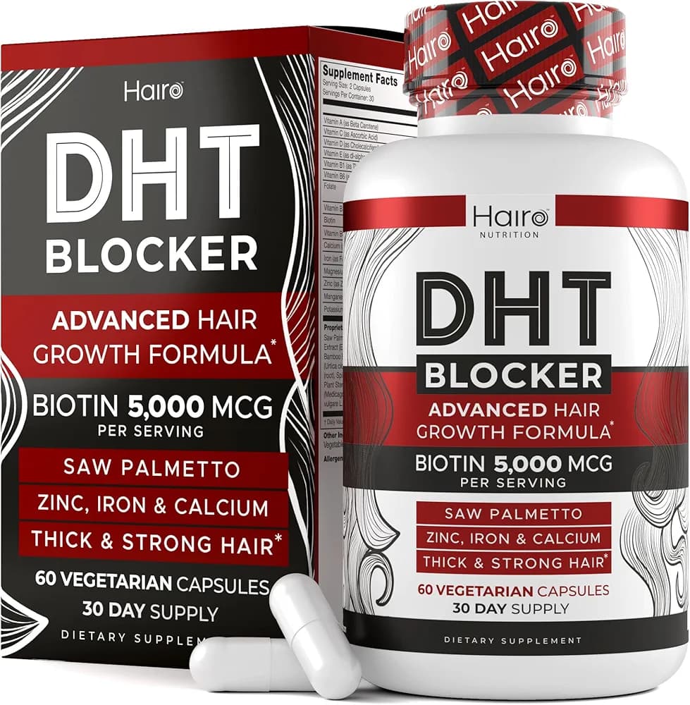 کپسول دیاچتی بلاکر هیرو | DHT blocker مکمل تقویت رشد مو و قطع ریزش مو (60 عددی)
