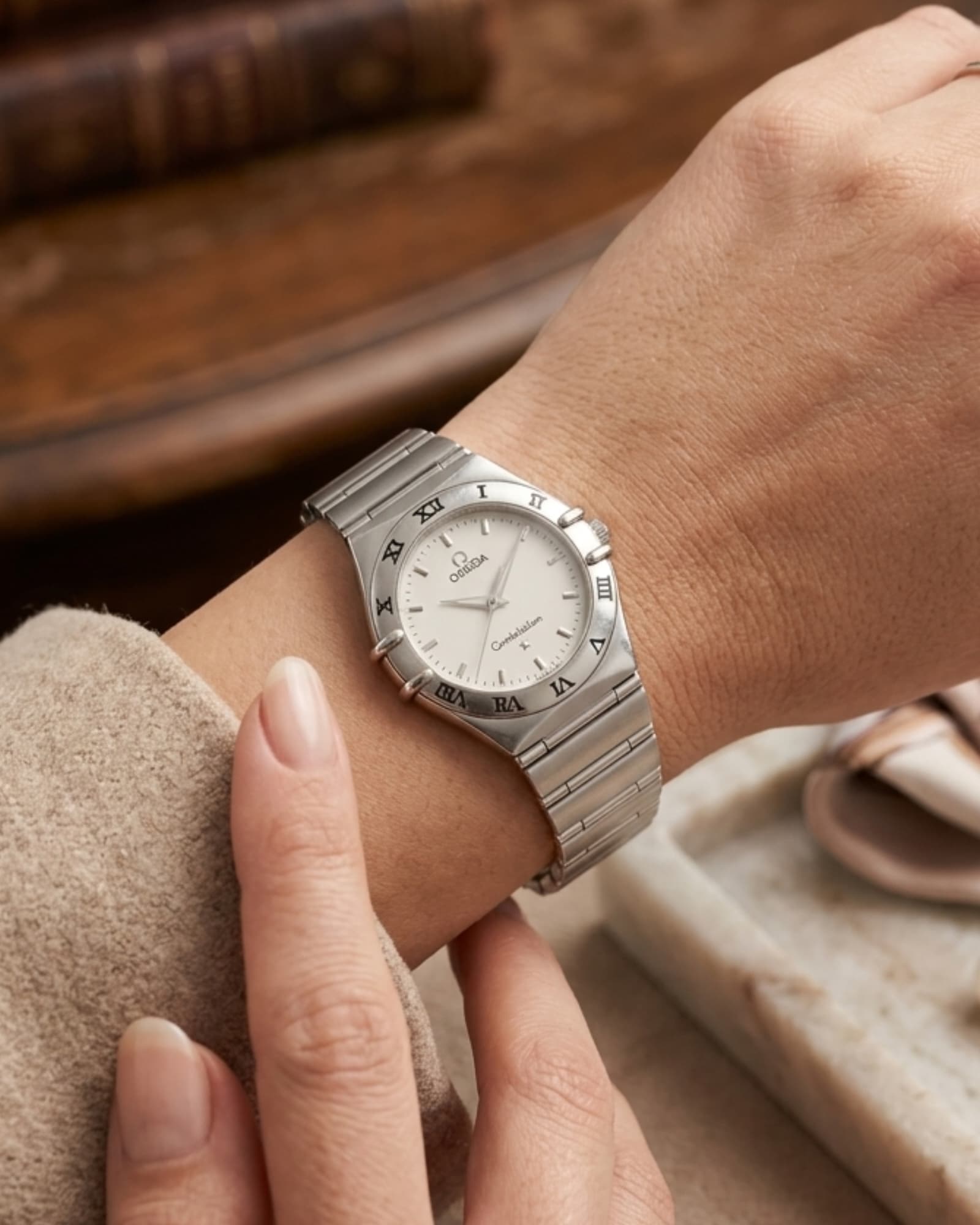 ساعت مچی زنانه Omega Constellation