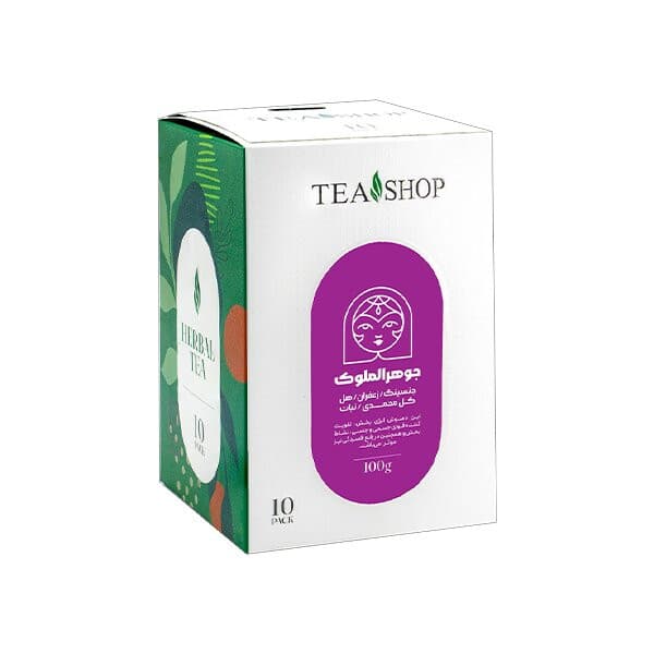 دمنوش جنسینگ زعفران جوهرالملوک تی شاپ - 100 گرم