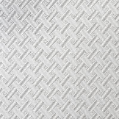 تایل گچی 9.5 میلیمتر روکش PVC طرح حصیری با فویل آلومینیوم در پشت تایل (996)