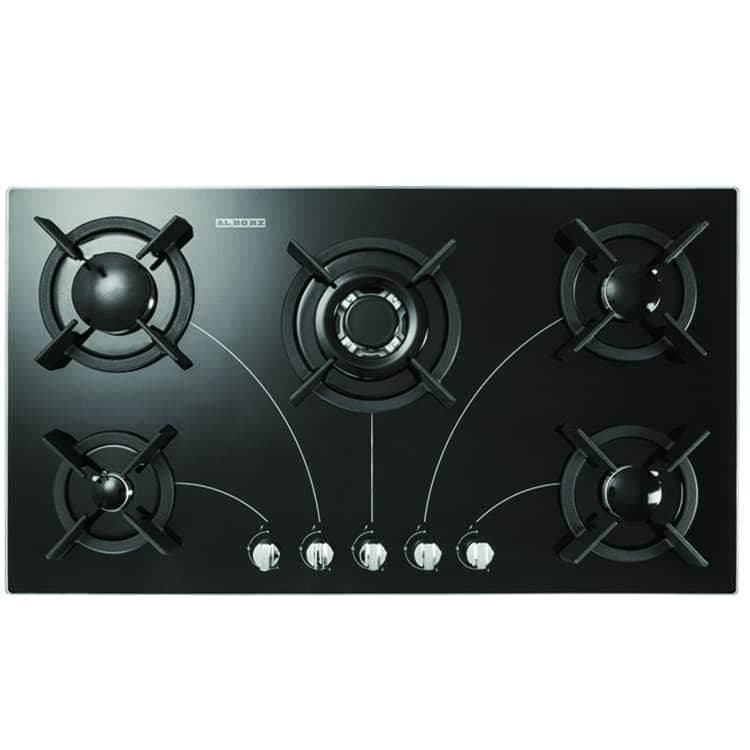 اجاق گاز صحفه ای استیل البرز مدل G-5908