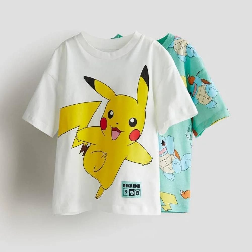 تیشرت نوزادی پسرانه اچ اند ام h&m | کد 2021/00006 — تصویر ۳