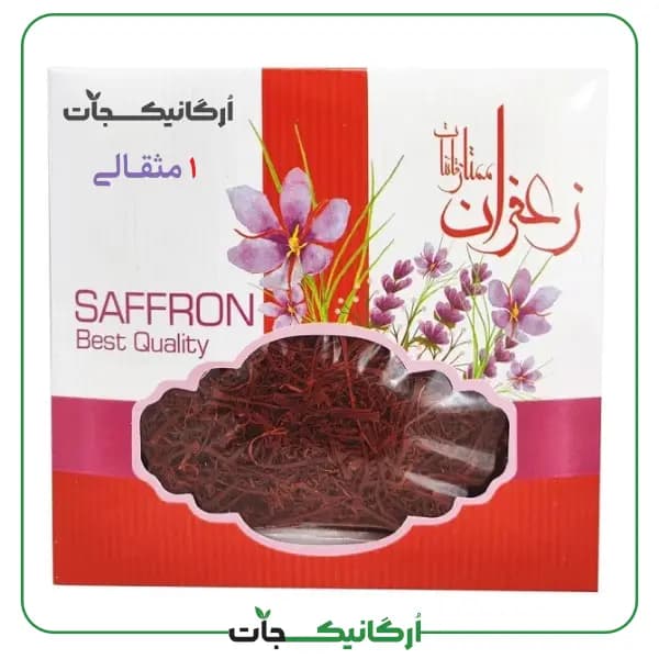 زعفران نگین 1 مثقالی اصل قائنات + تستر رایگان