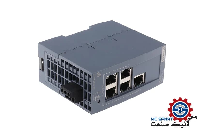 سوئیچ شبکه اسکالانس زیمنس سری XB-000 مدل 6GK5005-0BA00-1AB2