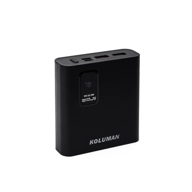 پاوربانک کلومن مدل KP-025MINI 22.5W ظرفیت 10000 میلی آمپر ساعت مشکی گارانتی 12 ماهه تکنوپاز - اوجوز مارکت — تصویر ۳