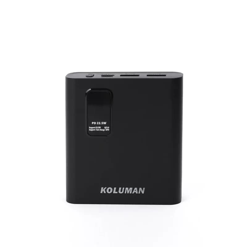 پاوربانک کلومن مدل KP-025MINI 22.5W ظرفیت 10000 میلی آمپر ساعت مشکی گارانتی 12 ماهه تکنوپاز - اوجوز مارکت — تصویر ۴