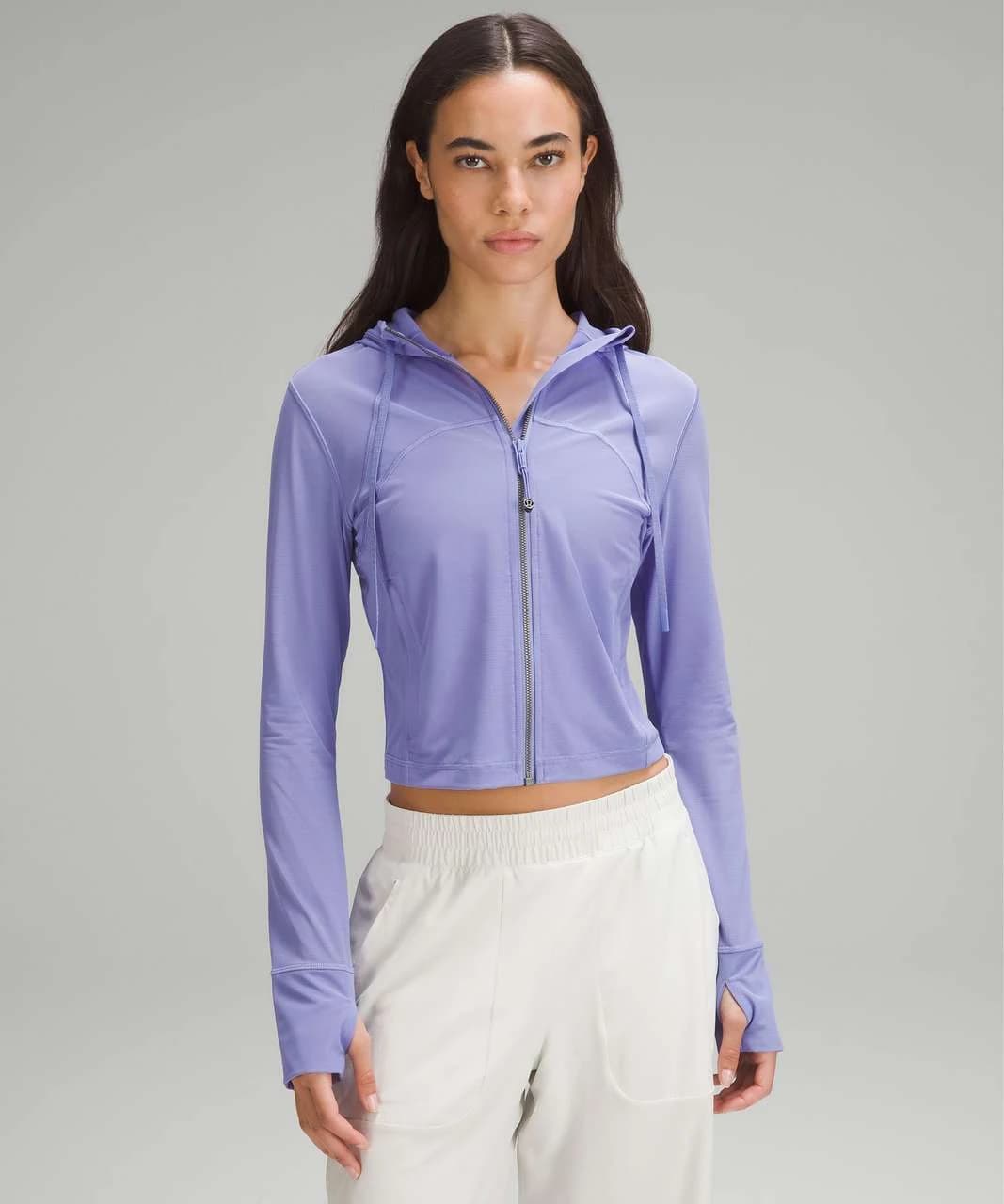 هودی دیفاین مشی لولولمون مدل Mesh Cropped