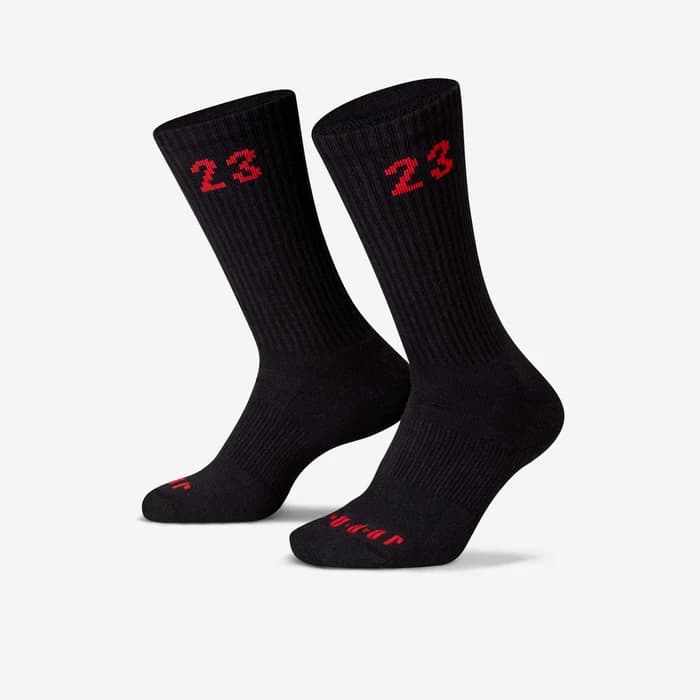 جوراب ساق بلند پک سه عددی جردن مدل Crew Socks