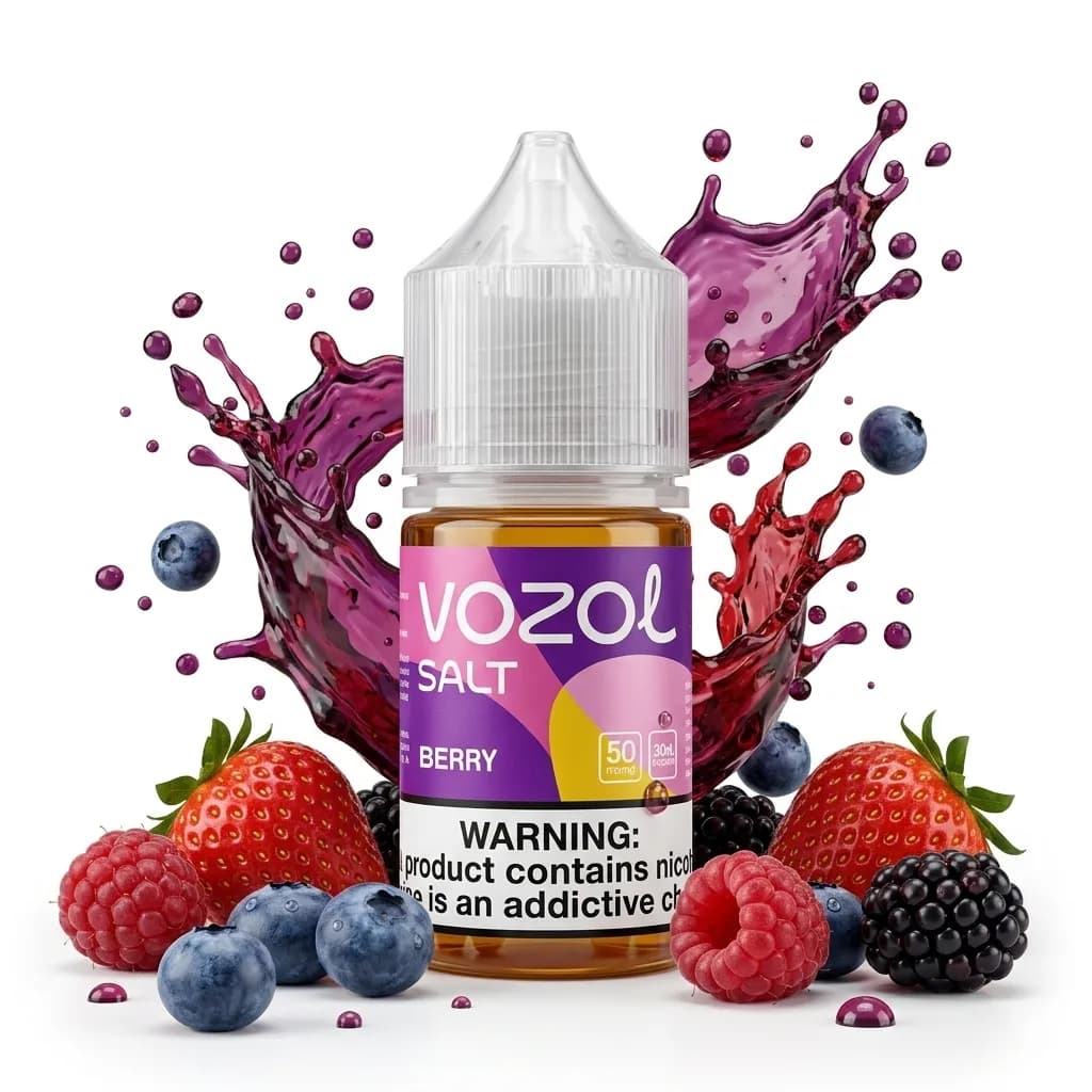 سالت رزبری بلوبری کمپانی وزول | Vozol Berries Salt Nic