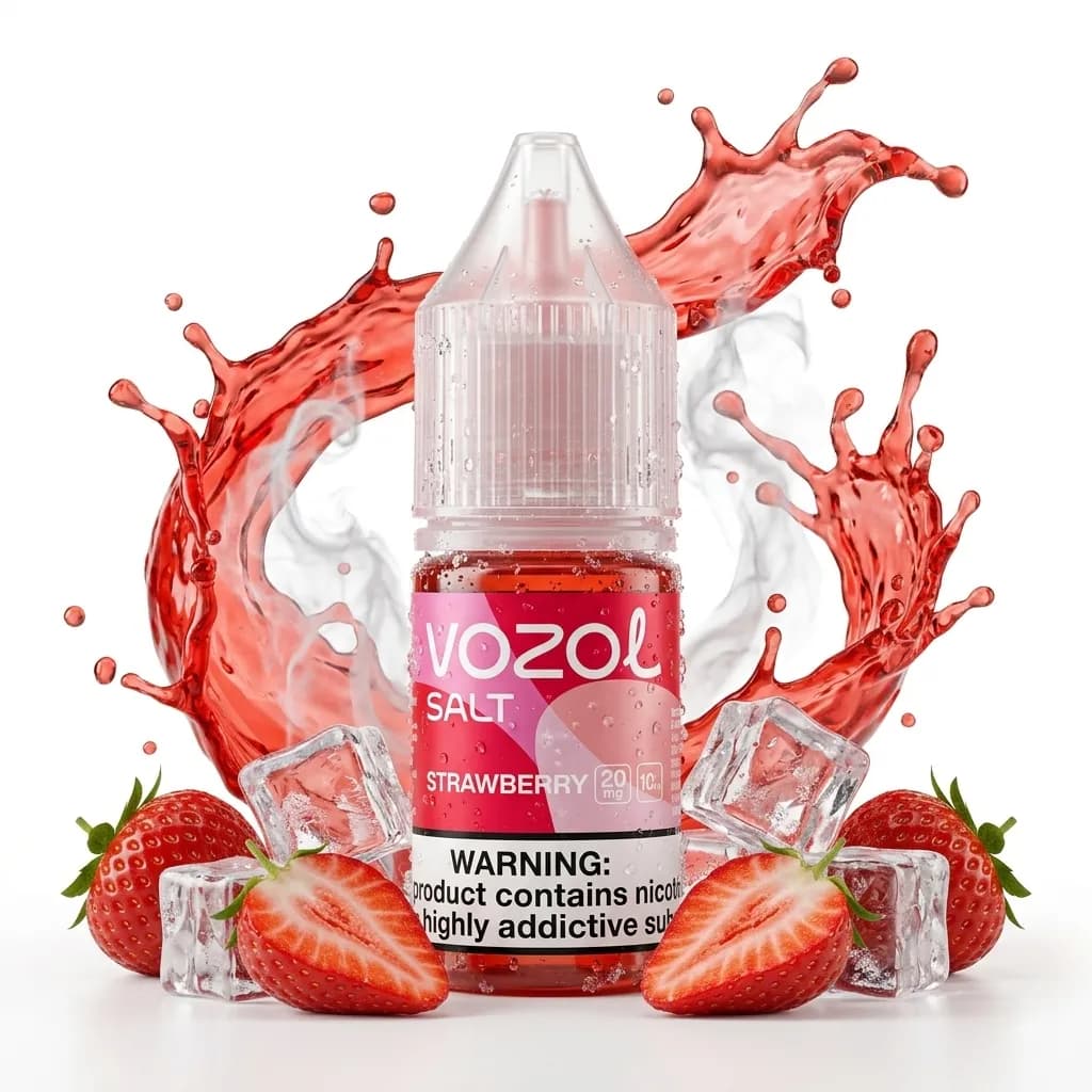 سالت توت فرنگی کمپانی وزول | Vozol Strawberry Salt Nic