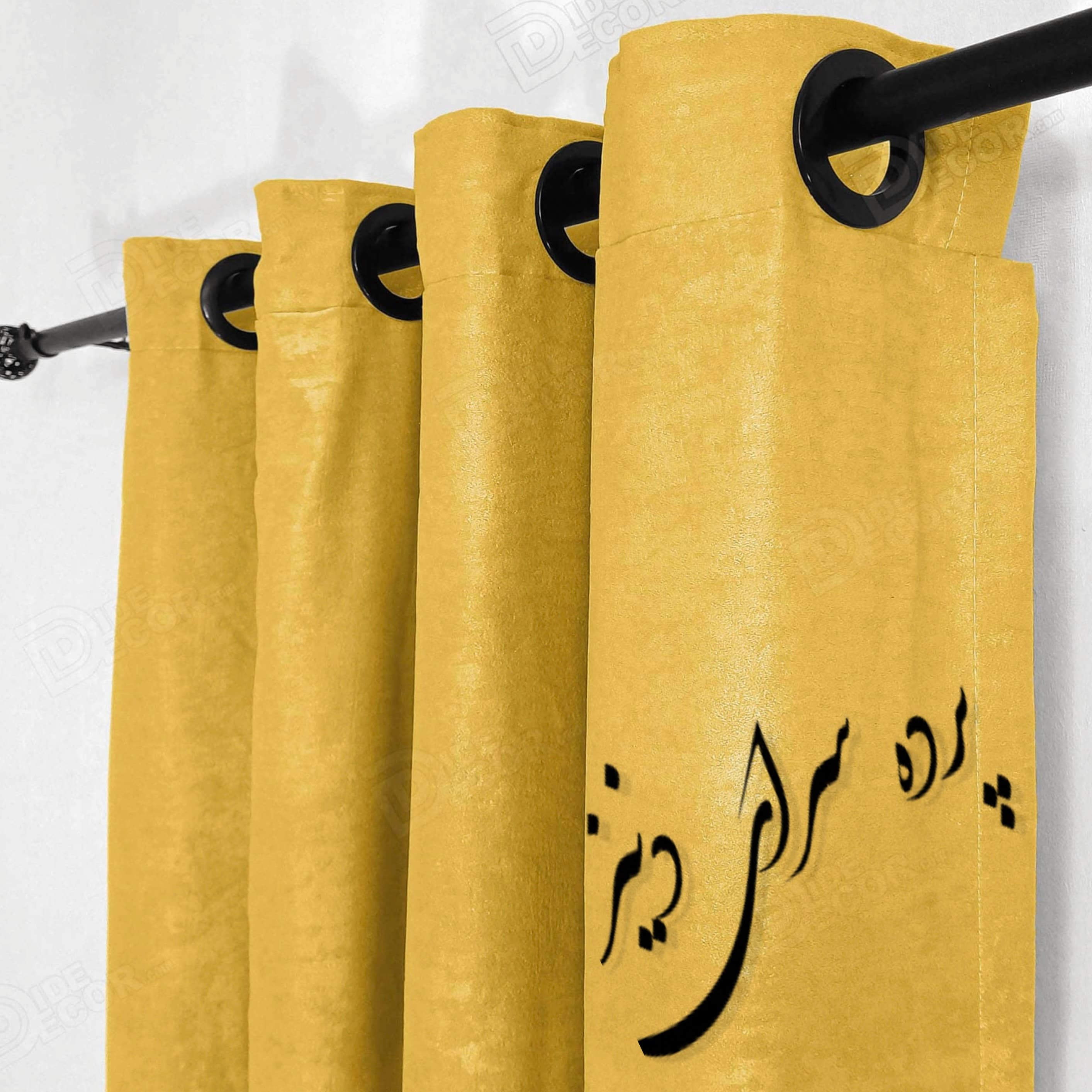 پرده مخمل جیر پتینه