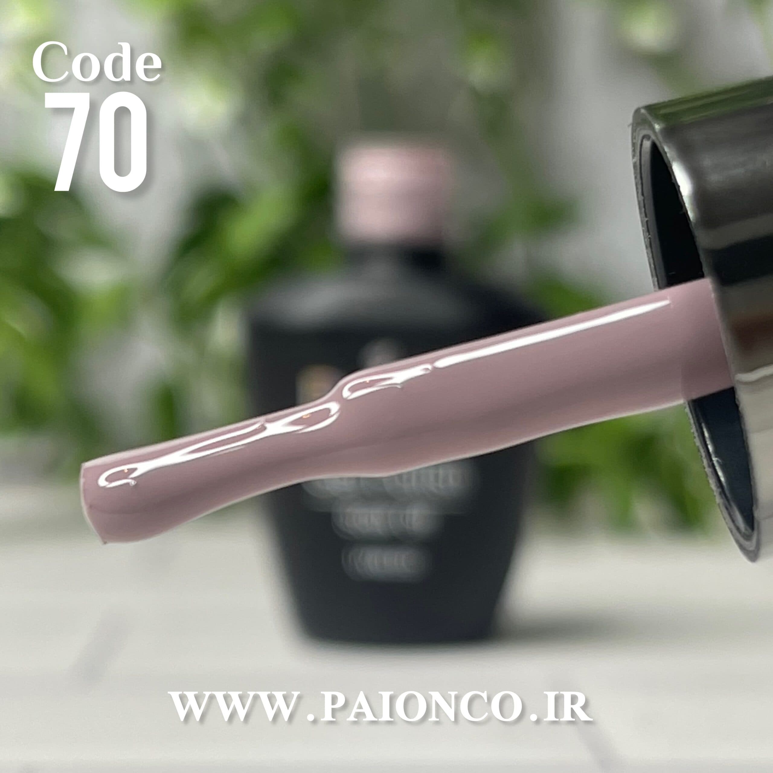 لاک ژل نرمال پایون کد 070 — تصویر ۳