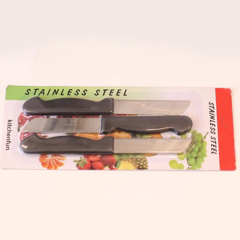 کارد میوه خوری مدل کلاسیک بسته 3 عددی — تصویر ۲
