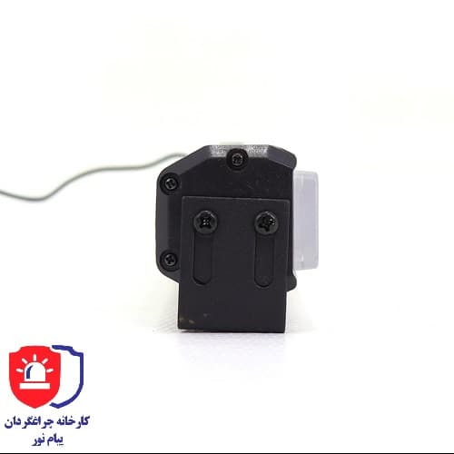 چراغ چشمکزن پشت شیشه 12 ولت زرد cob — تصویر ۴