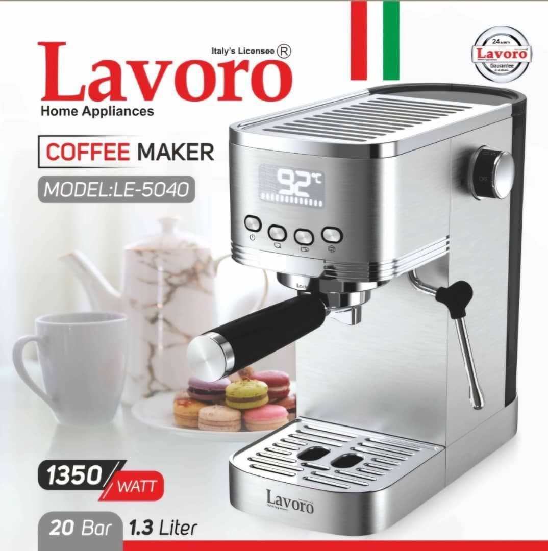 اسپرسو ساز و کاپوچینو ساز مدل 5040LE لاوارو Lavoro