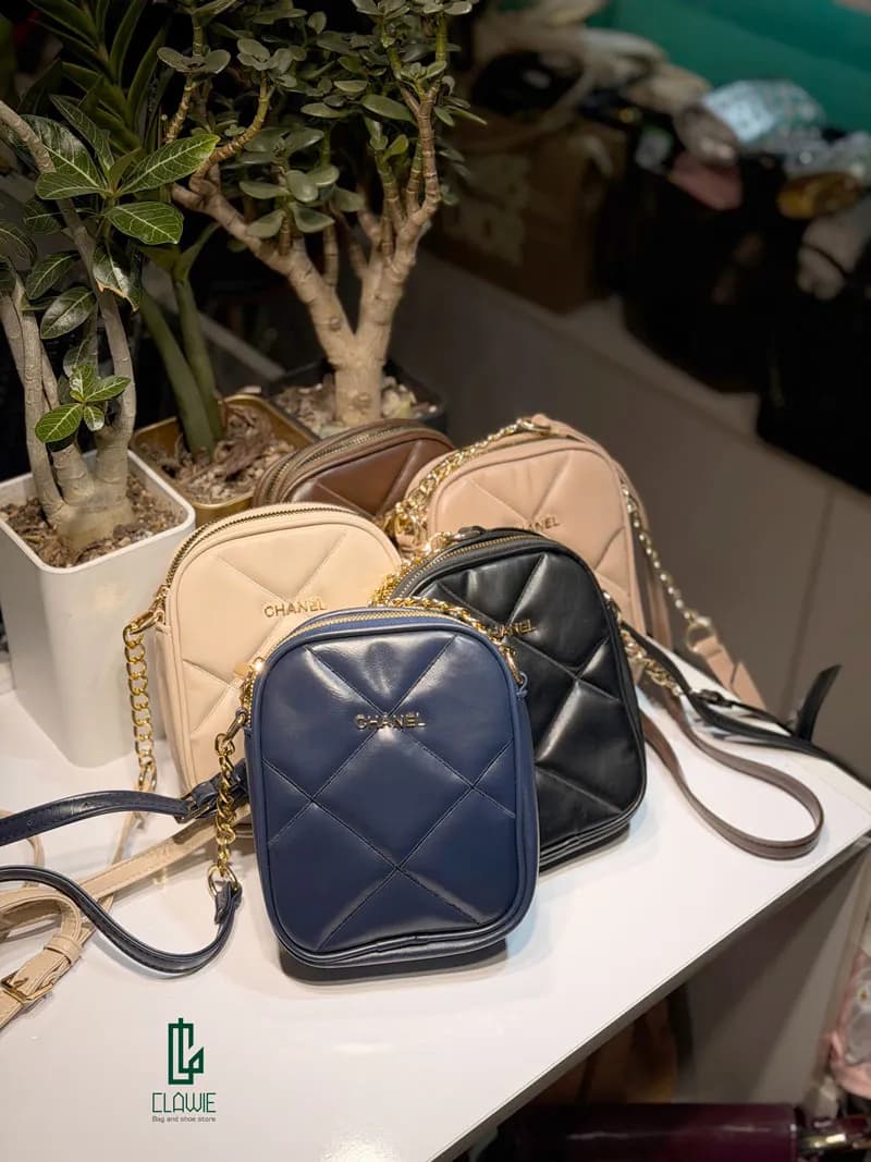 کیف زنانه.دخترانه : موبایلی شنل chanel — تصویر ۷