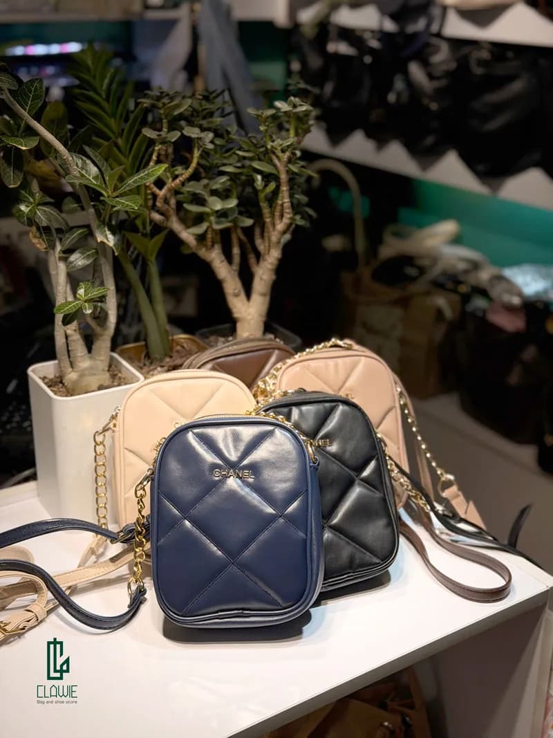 کیف زنانه.دخترانه : موبایلی شنل chanel — تصویر ۸