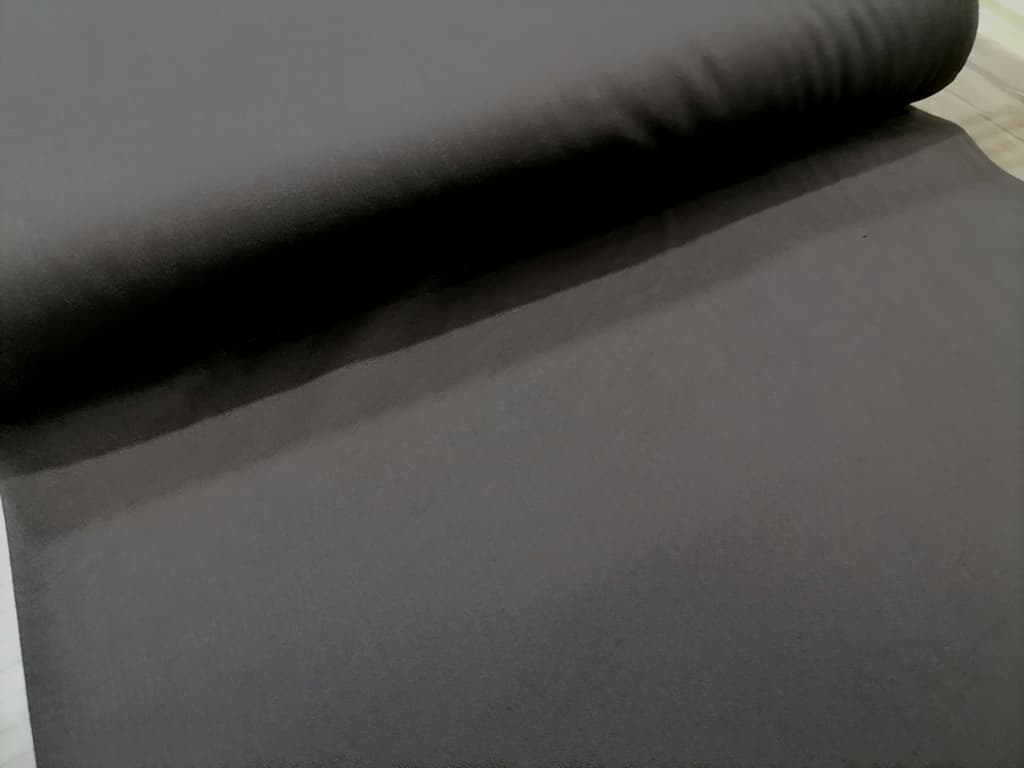 پارچه تترون مشکی عرض 90 سانتیمتر (پارچه تترون بروجرد) — تصویر ۲