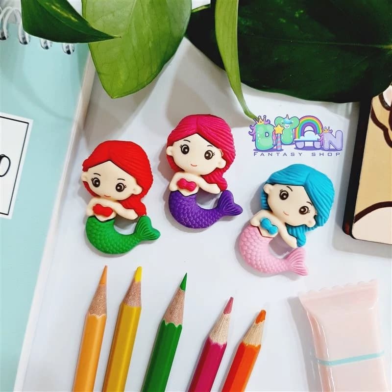 پاک کن جوایزی فانتزی طرح پری دریایی