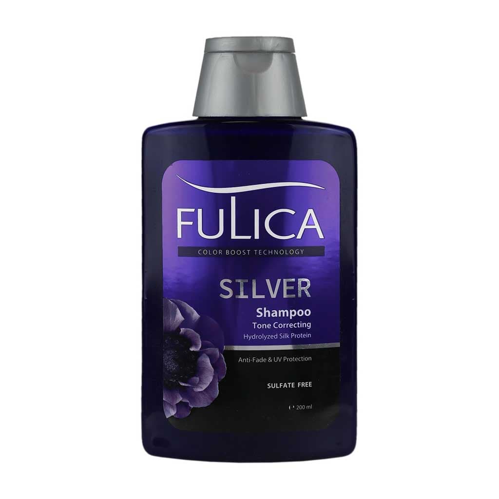 شامپو ضد زردی موهای بلوند یخی پلاتینه نقره‌ای سیلور فولیکا 200ml