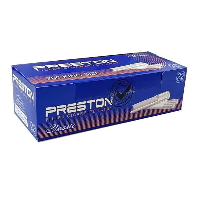 پوکه سیگار پریستون ۲۰۰عددی Preston