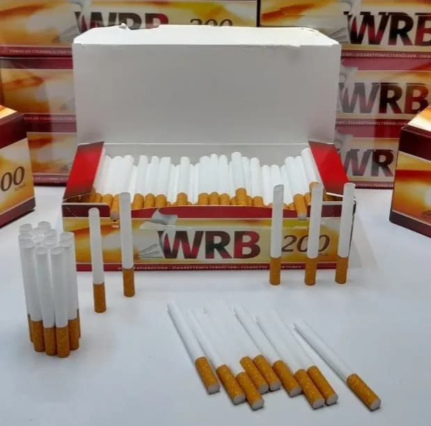 پوکه سیگار وی بی آر WBR جعبه ۲۰۰عددی