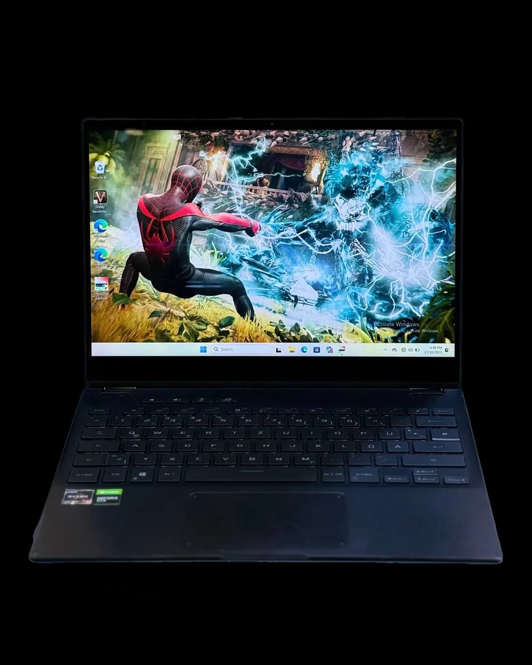 لپ تاپ Asus مدل ROG FLOW با پردازنده Ryzen 7 رم 16 گیگ حافظه 512 گیگ صفحه نمایش 14 FHD لمسی