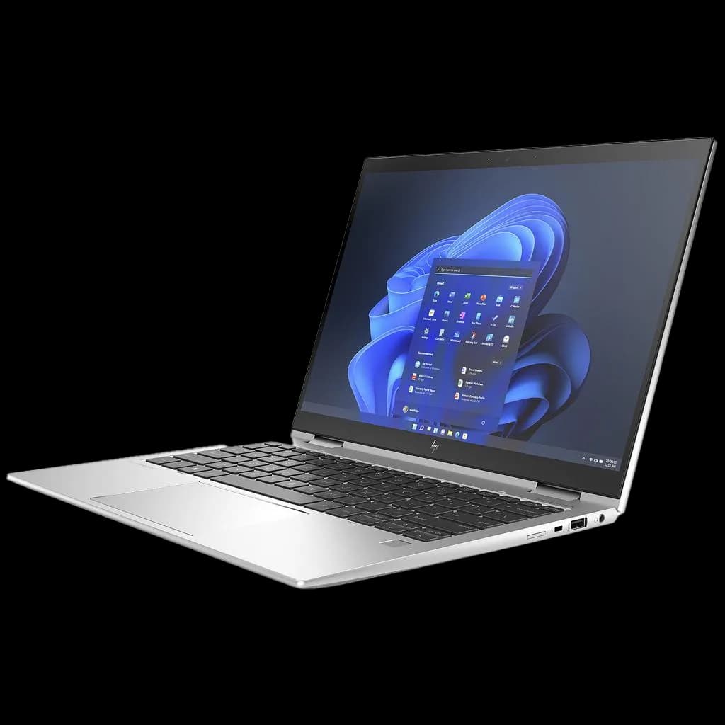 لپ تاپ HP سری EliteBook مدل 830 G9 X360 با پردازنده core i7 رم 16 گیگ 256 گیگ SSD صفحه نمایش لمسی FHD