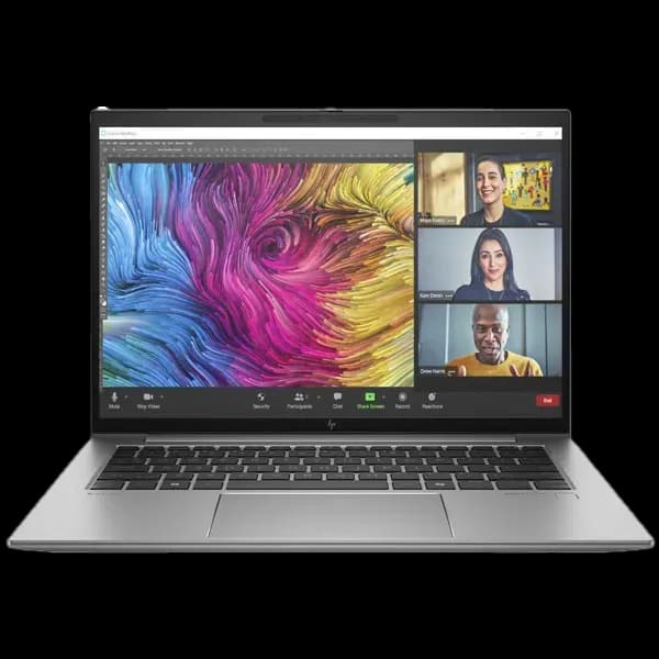 لپ تاپ HP سری ZBook مدل FireFly 14 G11 با پردازنده Ultra 7 رم 16 گیگ 512 گیگ SSD صفحه نمایش لمسی FHD