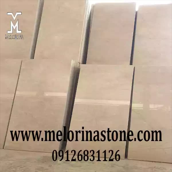 سنگ پله مرمریت آباده قد 120 سانتیمتر کد AM-024 — تصویر ۲