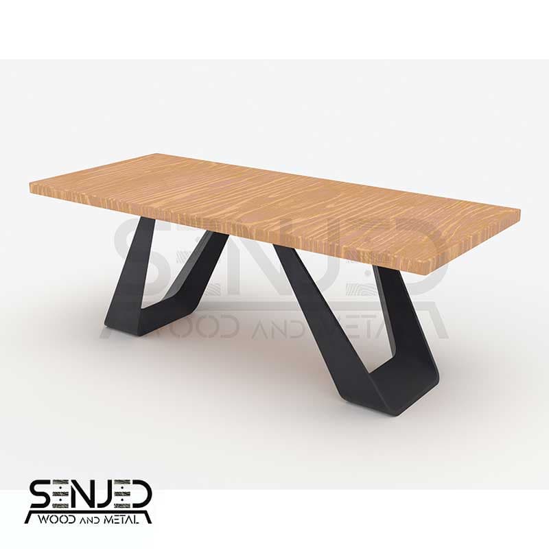 پایه میز فلزی طرح راییکا مدل le-1099 — تصویر ۲