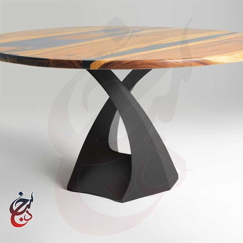 پایه میز فلزی طرح روهان مدل le-1085 — تصویر ۳