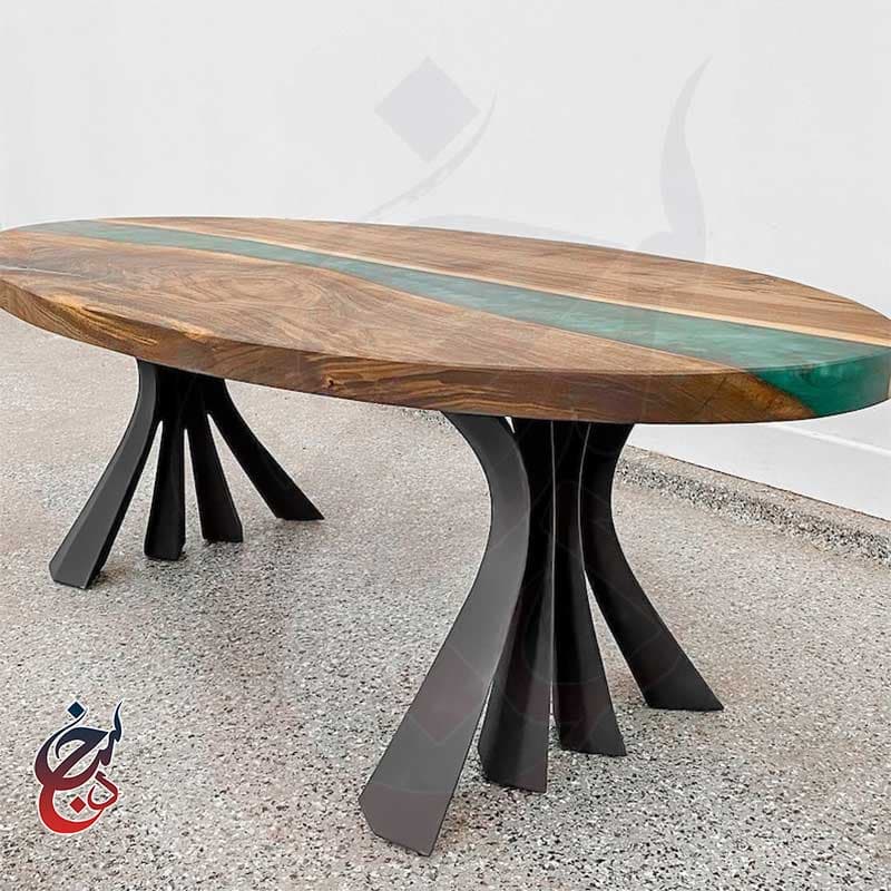 پایه میز فلزی طرح رامیلا مدل le-1083 — تصویر ۴