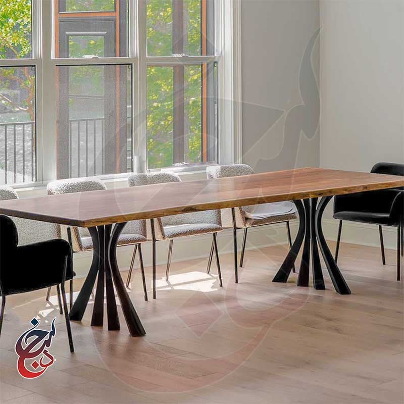پایه میز فلزی طرح رامیلا مدل le-1083 — تصویر ۶